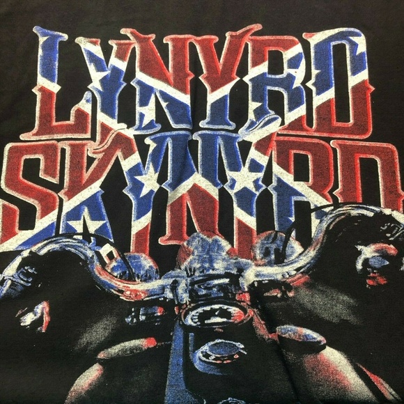 ZZ Top Lynyrd Skynyrd Concert Tour T Shirt - Picture 5 of 8